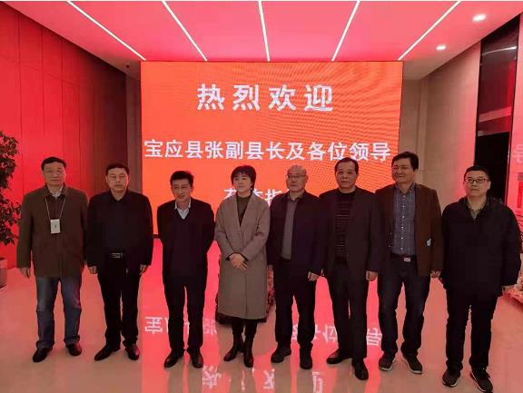 公司接待扬州市宝应县张县长等来苏招商引资